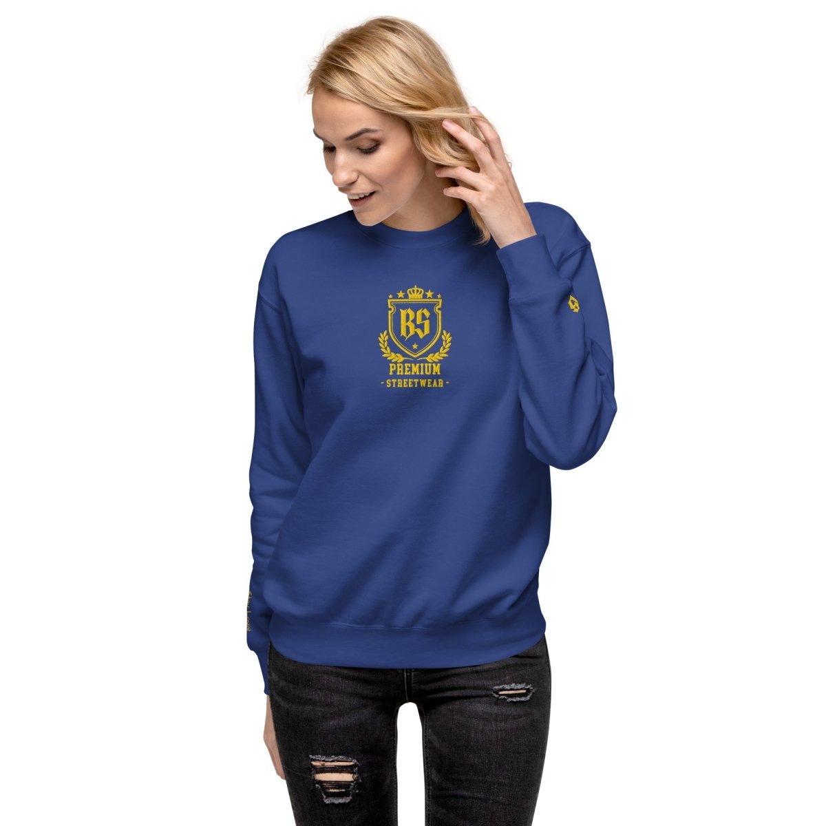 Classic Streetwear Pullover OG - Gold V2 - BLOODY - STREETS.DE Streetwear Herren und Damen Hoodies, T-Shirts, Pullis