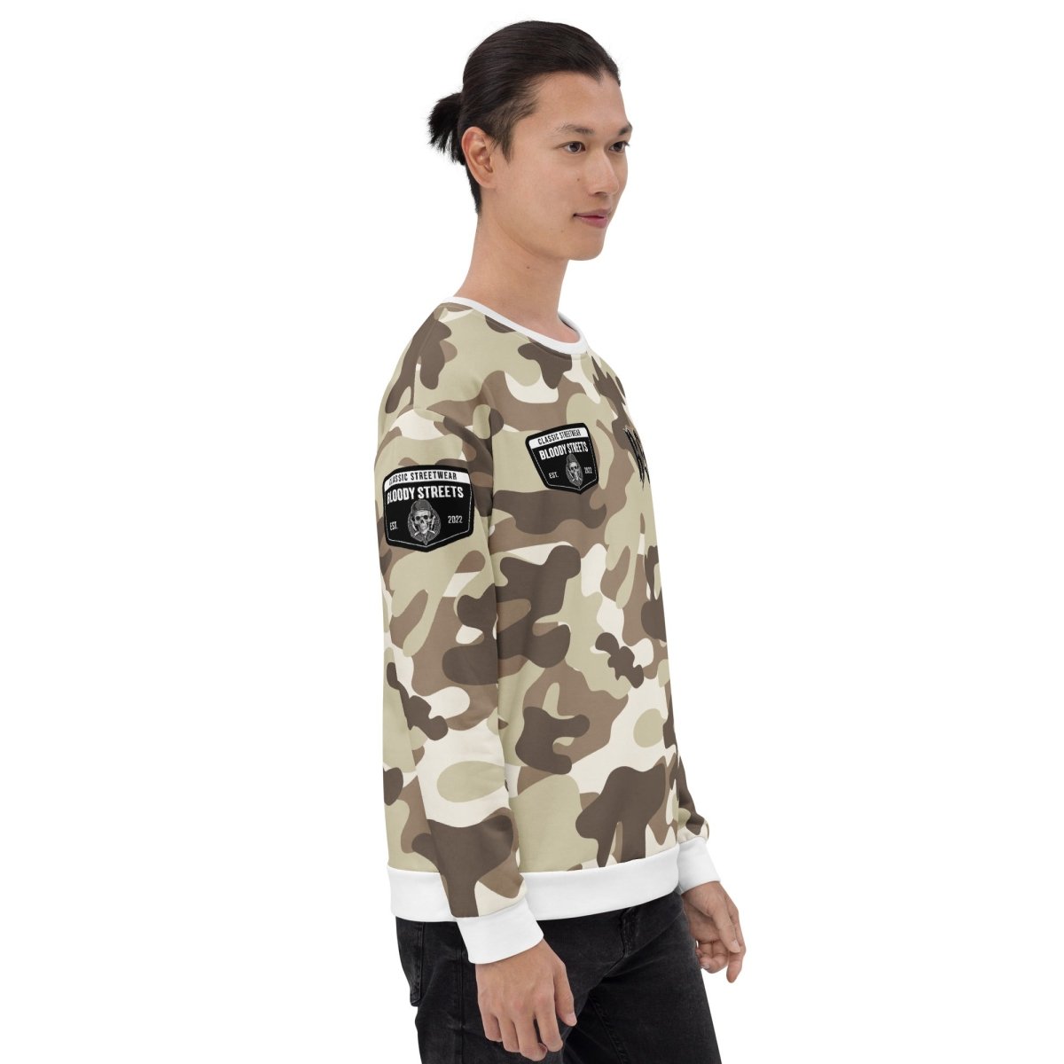 Classic Streetwear Pullover OG SAND STORM - BLOODY - STREETS.DE Streetwear Herren und Damen Hoodies, T-Shirts, Pullis