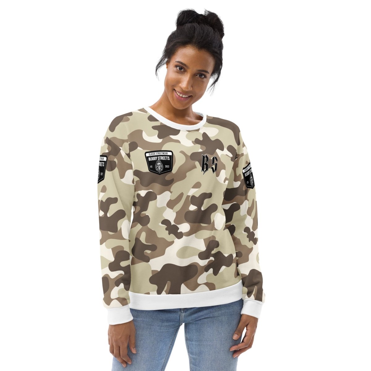 Classic Streetwear Pullover OG SAND STORM - BLOODY - STREETS.DE Streetwear Herren und Damen Hoodies, T-Shirts, Pullis