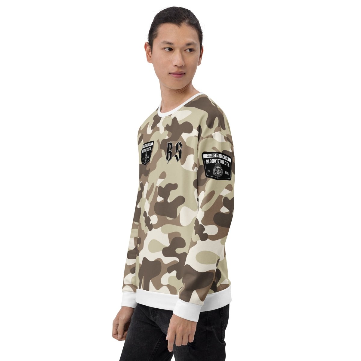 Classic Streetwear Pullover OG SAND STORM - BLOODY - STREETS.DE Streetwear Herren und Damen Hoodies, T-Shirts, Pullis