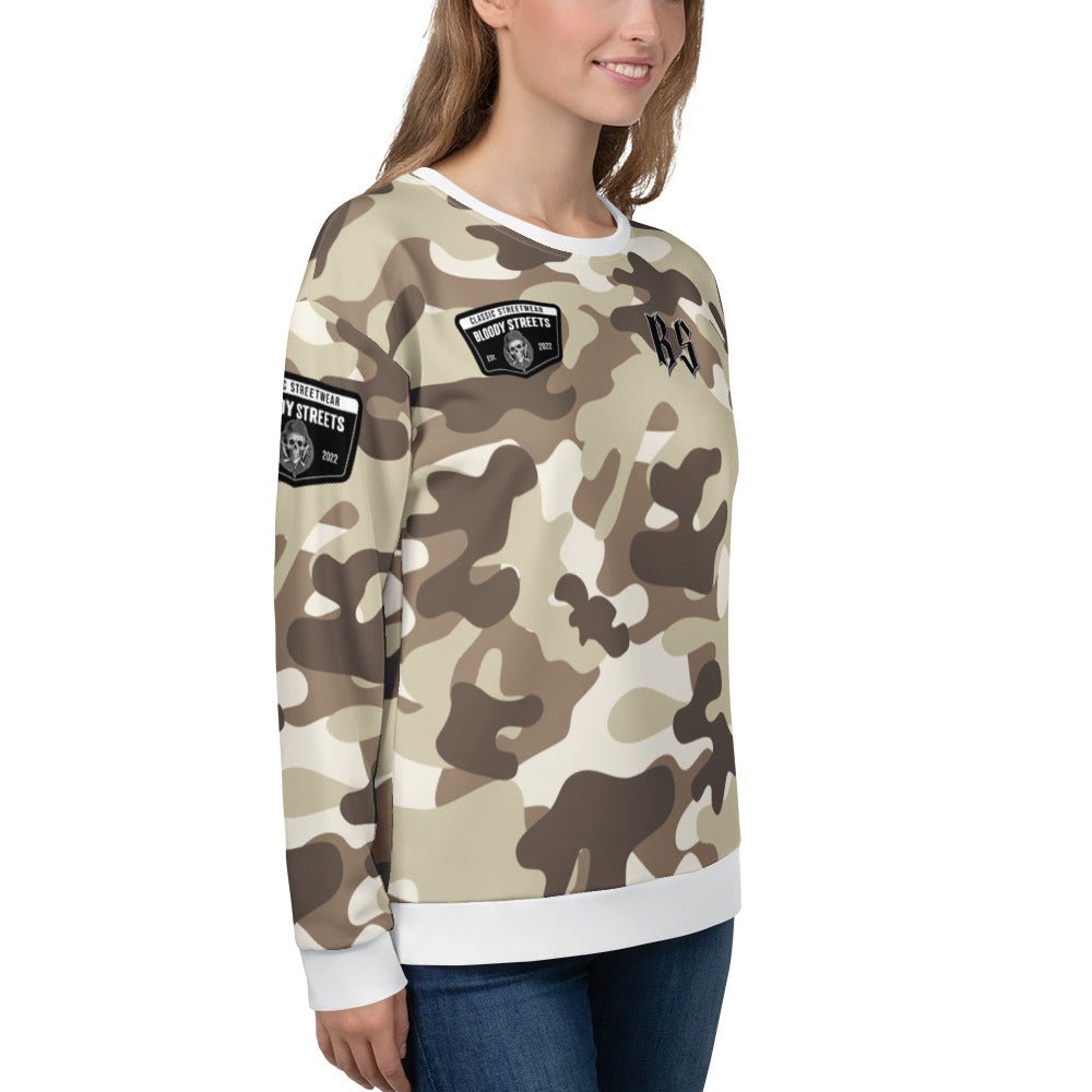 Classic Streetwear Pullover OG SAND STORM - BLOODY - STREETS.DE Streetwear Herren und Damen Hoodies, T-Shirts, Pullis