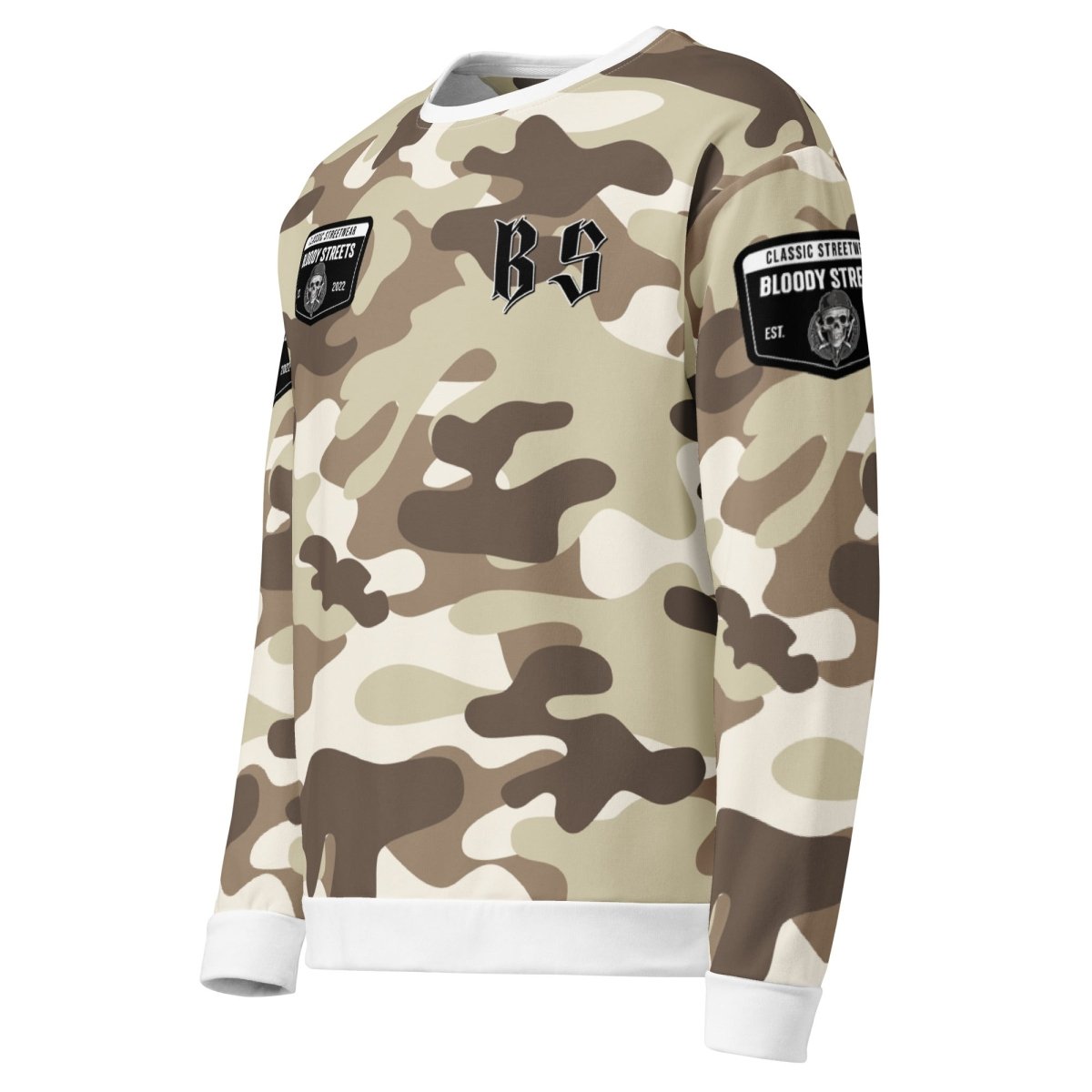 Classic Streetwear Pullover OG SAND STORM - BLOODY - STREETS.DE Streetwear Herren und Damen Hoodies, T-Shirts, Pullis