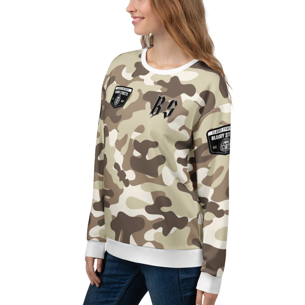 Classic Streetwear Pullover OG SAND STORM - BLOODY - STREETS.DE Streetwear Herren und Damen Hoodies, T-Shirts, Pullis