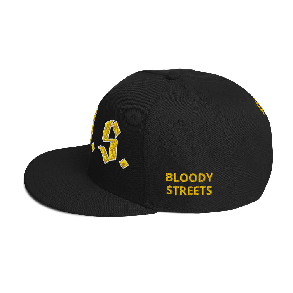 Streetwear Snapback Cap - S.O.S SAVE OUR STREETS