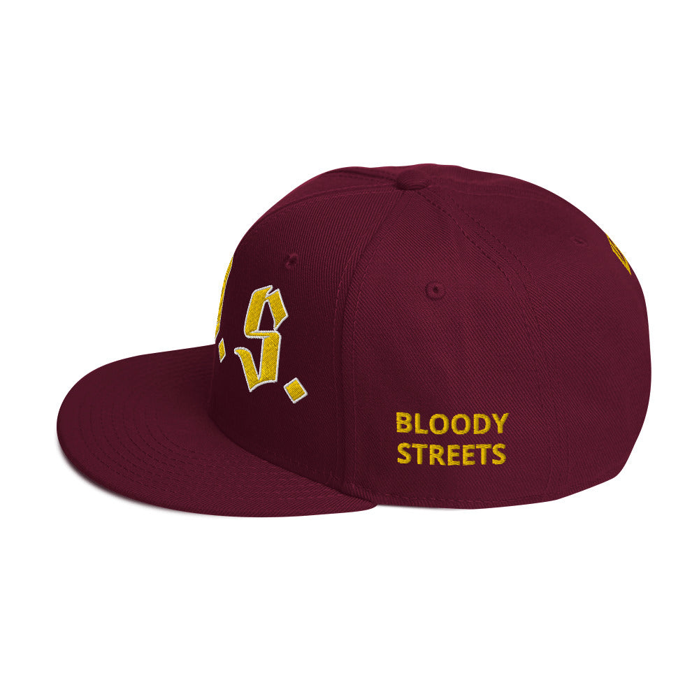 Streetwear Snapback Cap - S.O.S SAVE OUR STREETS