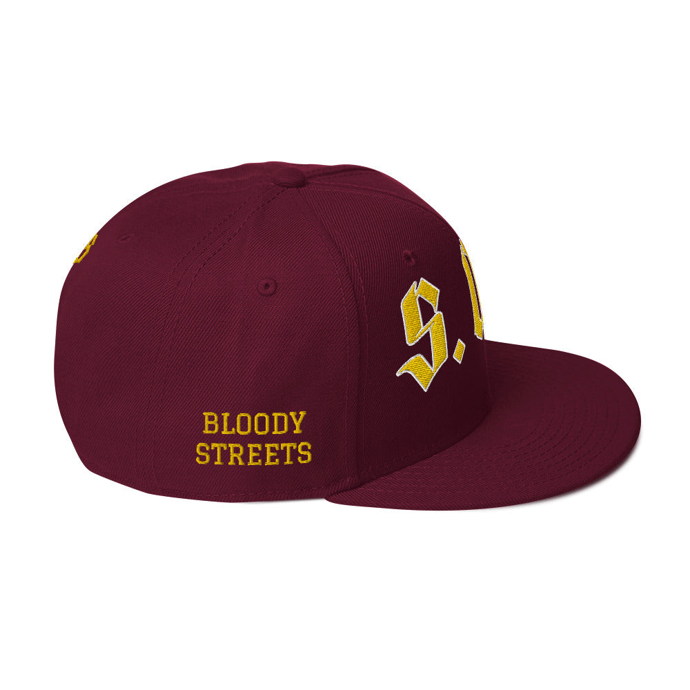 Streetwear Snapback Cap - S.O.S SAVE OUR STREETS