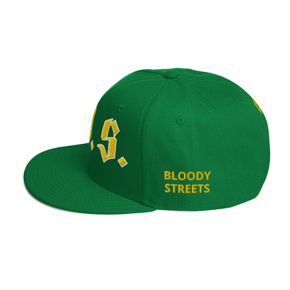 Streetwear Snapback Cap - S.O.S SAVE OUR STREETS