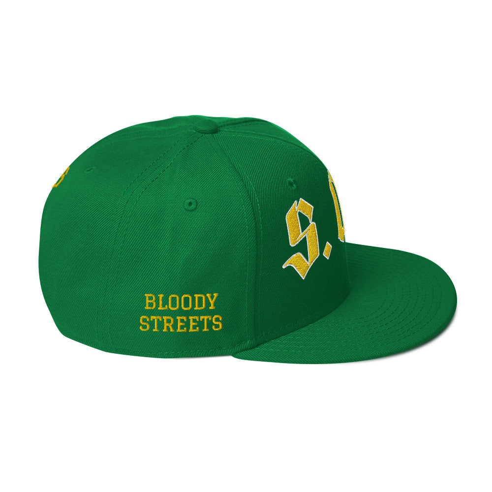 Streetwear Snapback Cap - S.O.S SAVE OUR STREETS