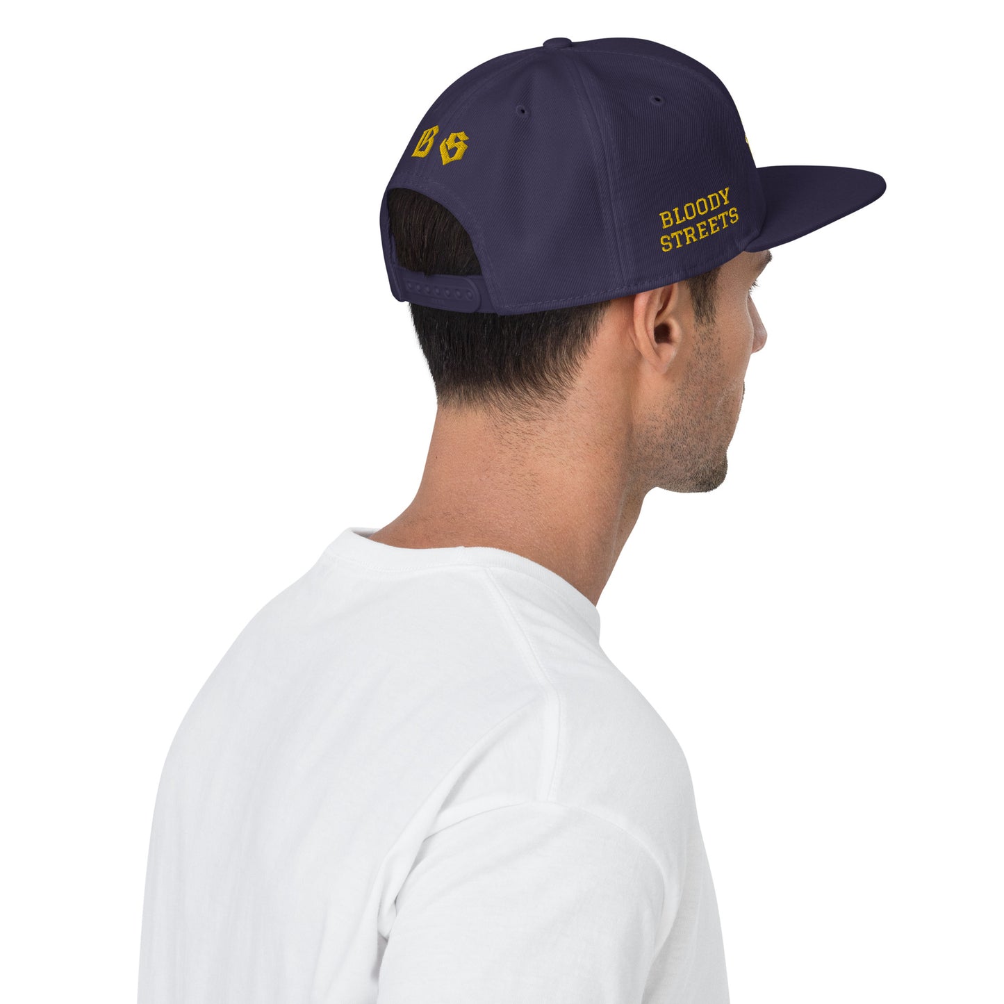 Streetwear Snapback Cap - S.O.S SAVE OUR STREETS