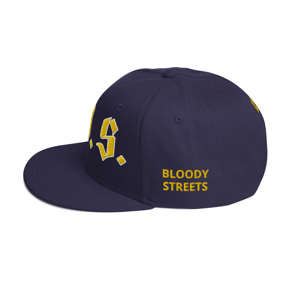 Streetwear Snapback Cap - S.O.S SAVE OUR STREETS