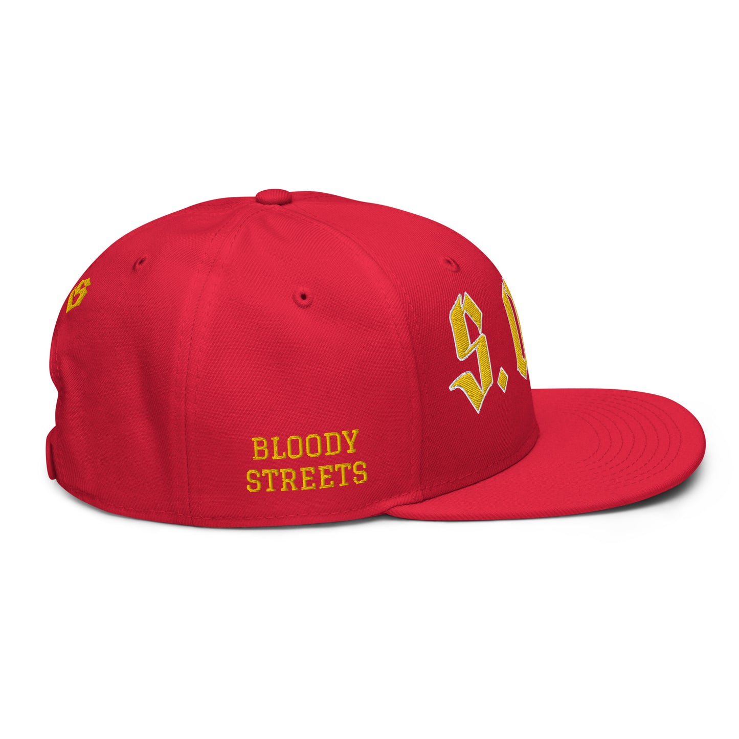 Streetwear Snapback Cap - S.O.S SAVE OUR STREETS