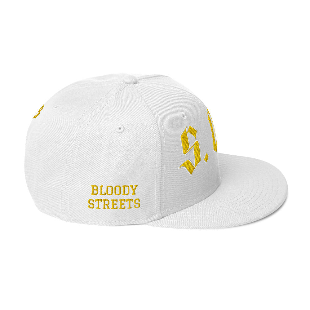 Streetwear Snapback Cap - S.O.S SAVE OUR STREETS