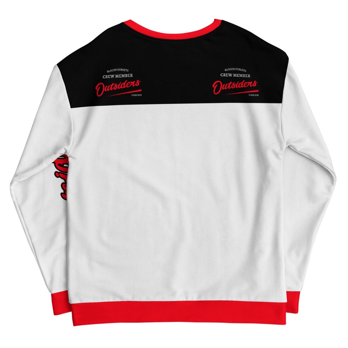 Streetwear Pullover Unisex - BS OUTSIDERS V2 - BLOODY - STREETS.DE Streetwear Herren und Damen Hoodies, T-Shirts, Pullis