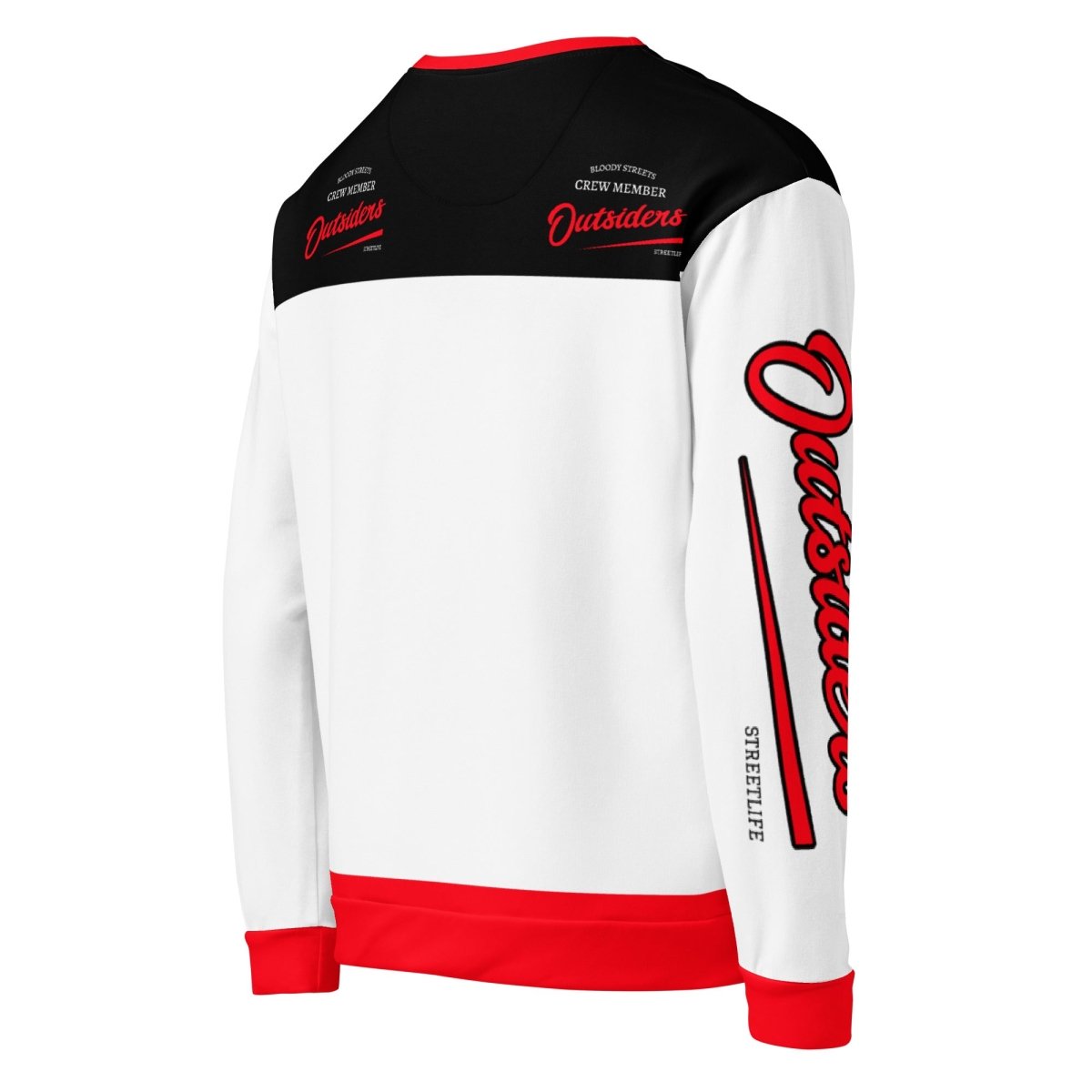 Streetwear Pullover Unisex - BS OUTSIDERS V2 - BLOODY - STREETS.DE Streetwear Herren und Damen Hoodies, T-Shirts, Pullis