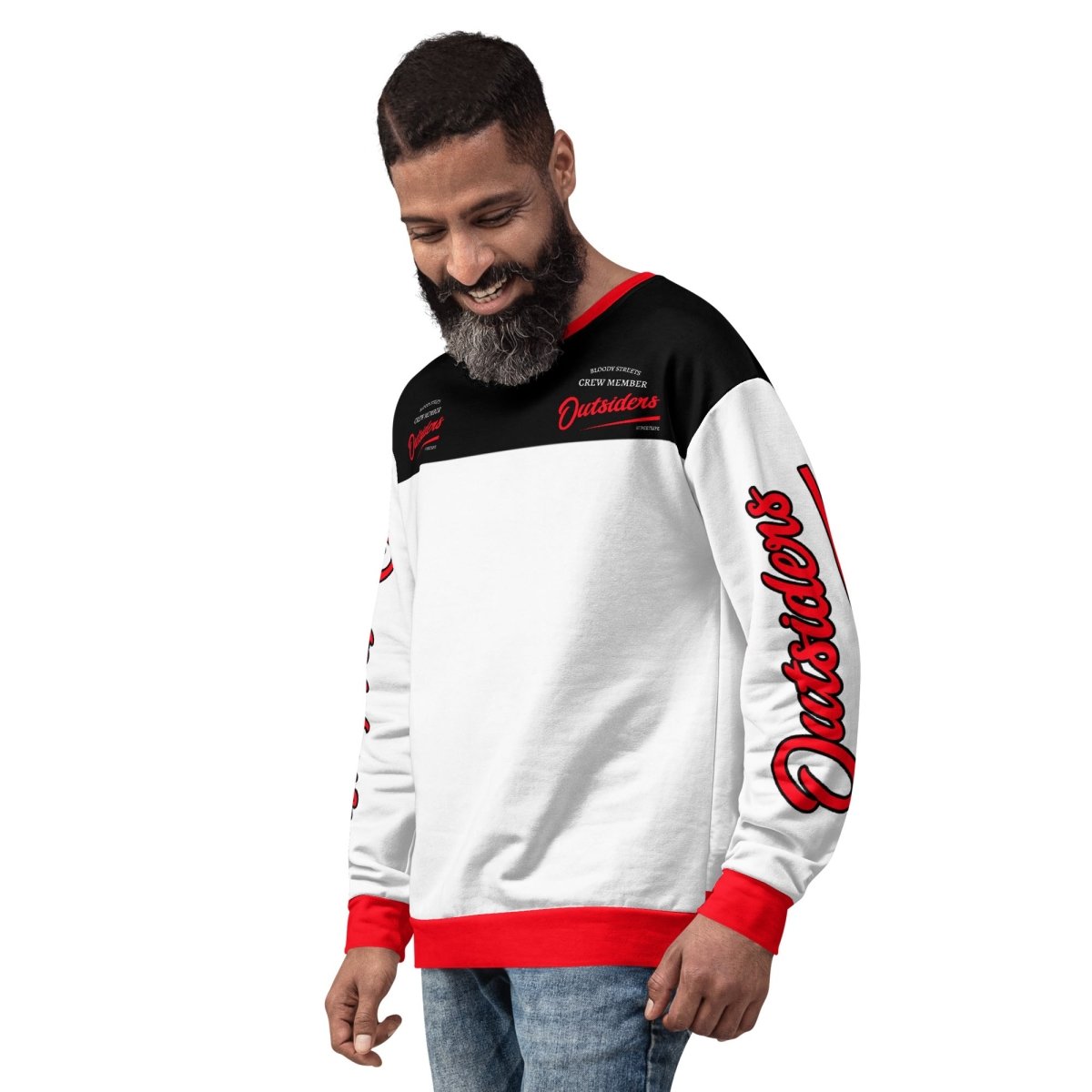 Streetwear Pullover Unisex - BS OUTSIDERS V2 - BLOODY - STREETS.DE Streetwear Herren und Damen Hoodies, T-Shirts, Pullis