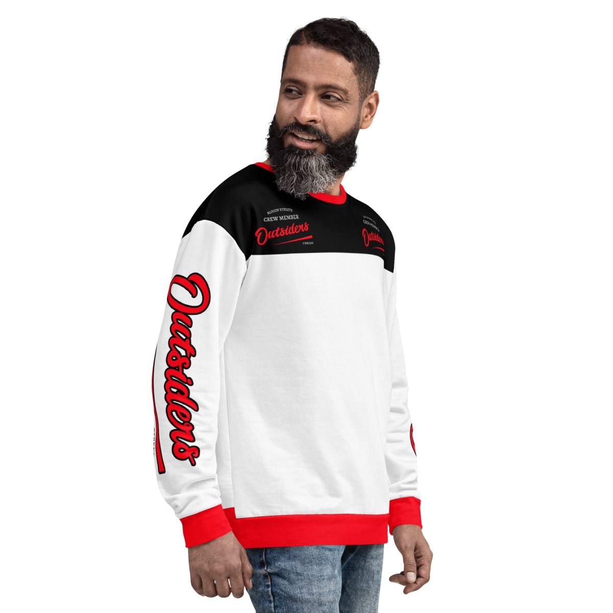 Streetwear Pullover Unisex - BS OUTSIDERS V2 - BLOODY - STREETS.DE Streetwear Herren und Damen Hoodies, T-Shirts, Pullis