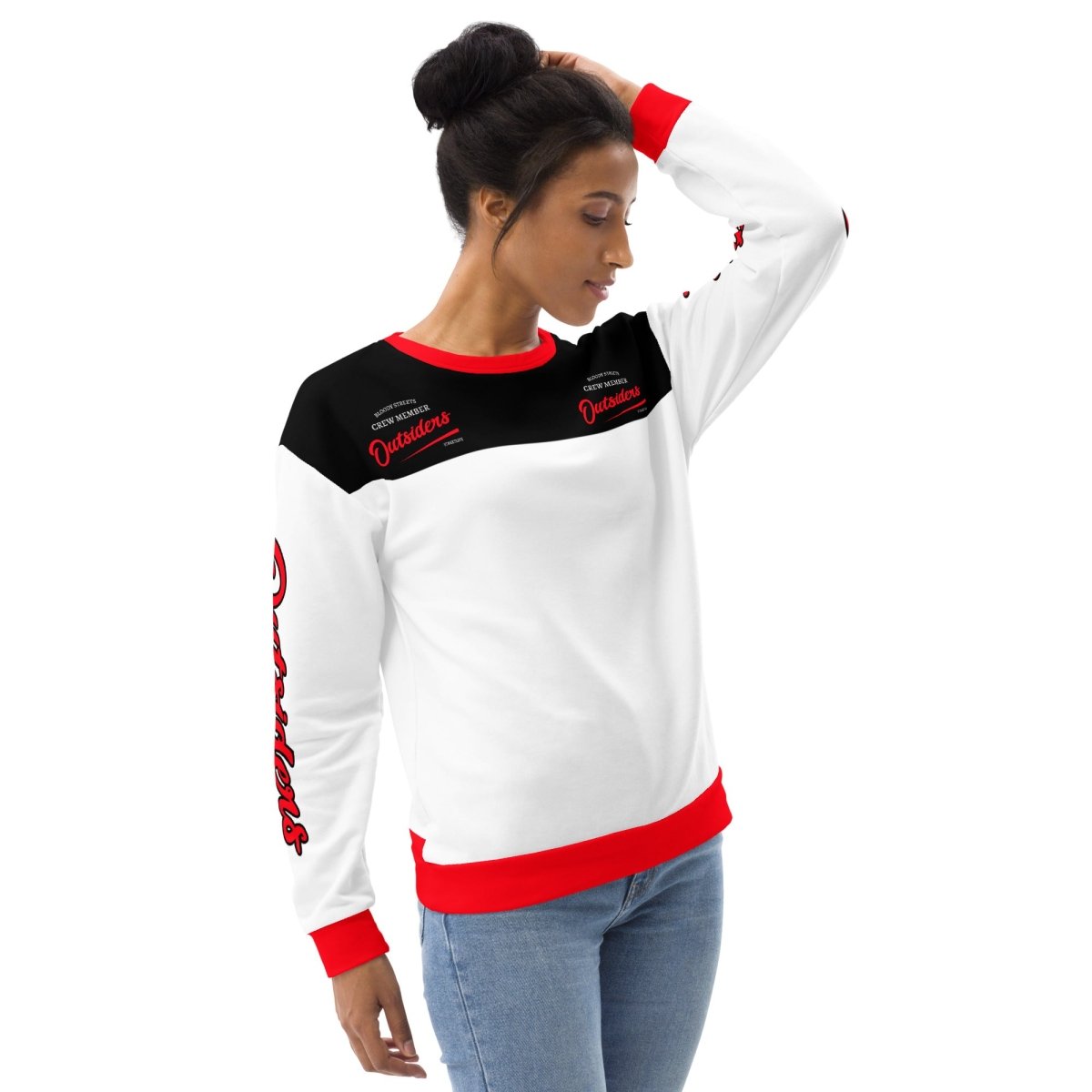 Streetwear Pullover Unisex - BS OUTSIDERS V2 - BLOODY - STREETS.DE Streetwear Herren und Damen Hoodies, T-Shirts, Pullis