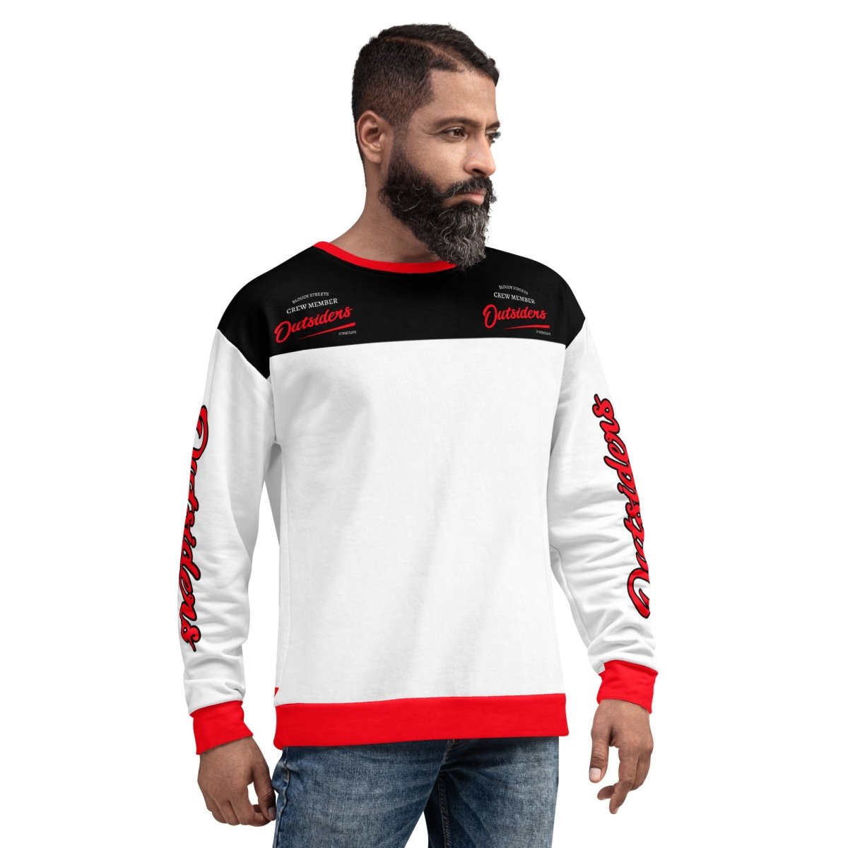 Streetwear Pullover Unisex - BS OUTSIDERS V2 - BLOODY - STREETS.DE Streetwear Herren und Damen Hoodies, T-Shirts, Pullis