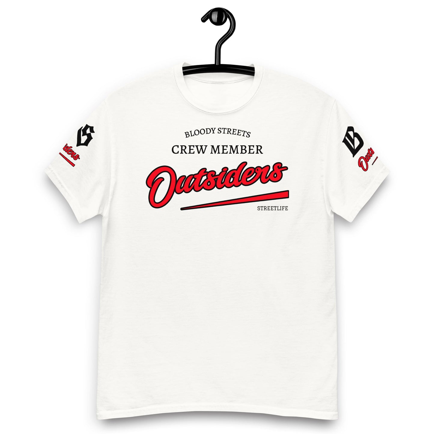 Streetwear T-Shirt Herren- BS OUTSIDERS - BLOODY-STREETS.DE Streetwear Herren und Damen Hoodies, T-Shirts, Pullis