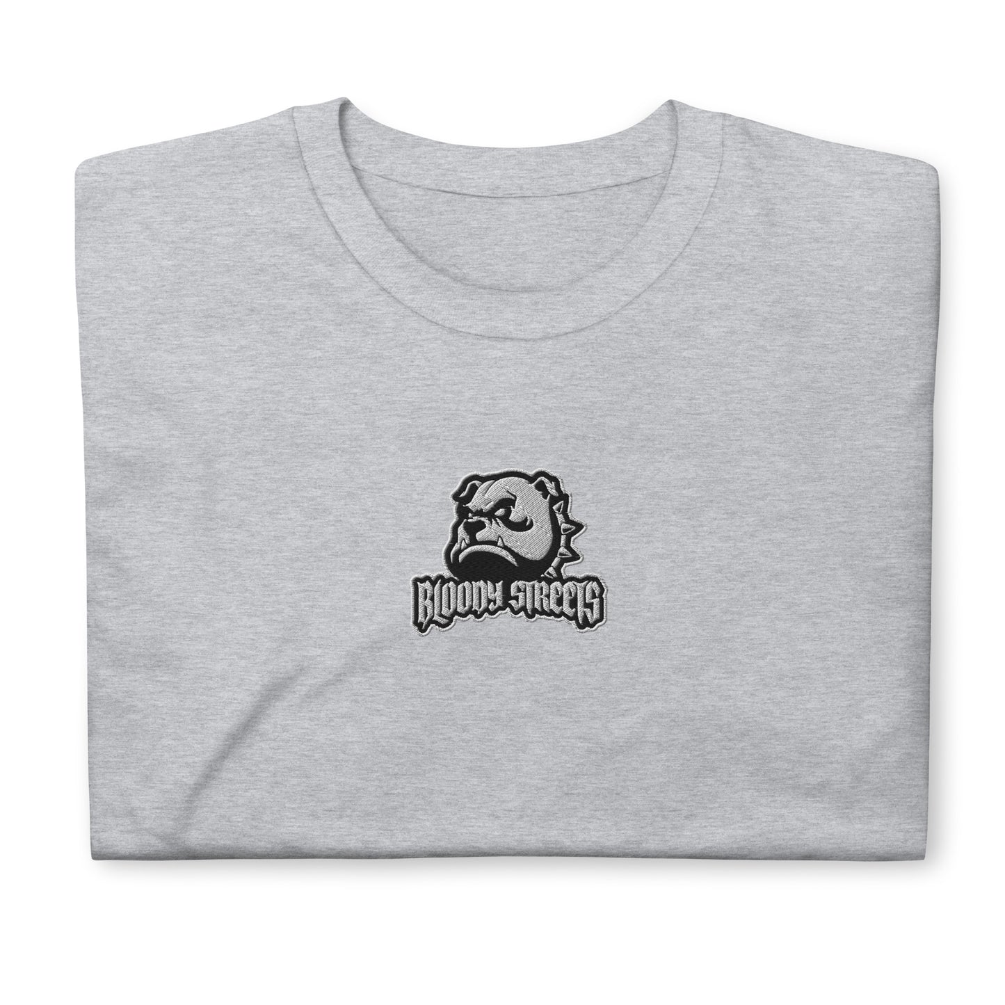 BLOODY STREETS Kurzärmeliges 100 % Ringgesponnen Baumwolle T-Shirt - BLOODY-STREETS.DE Streetwear Herren und Damen Hoodies, T-Shirts, Pullis