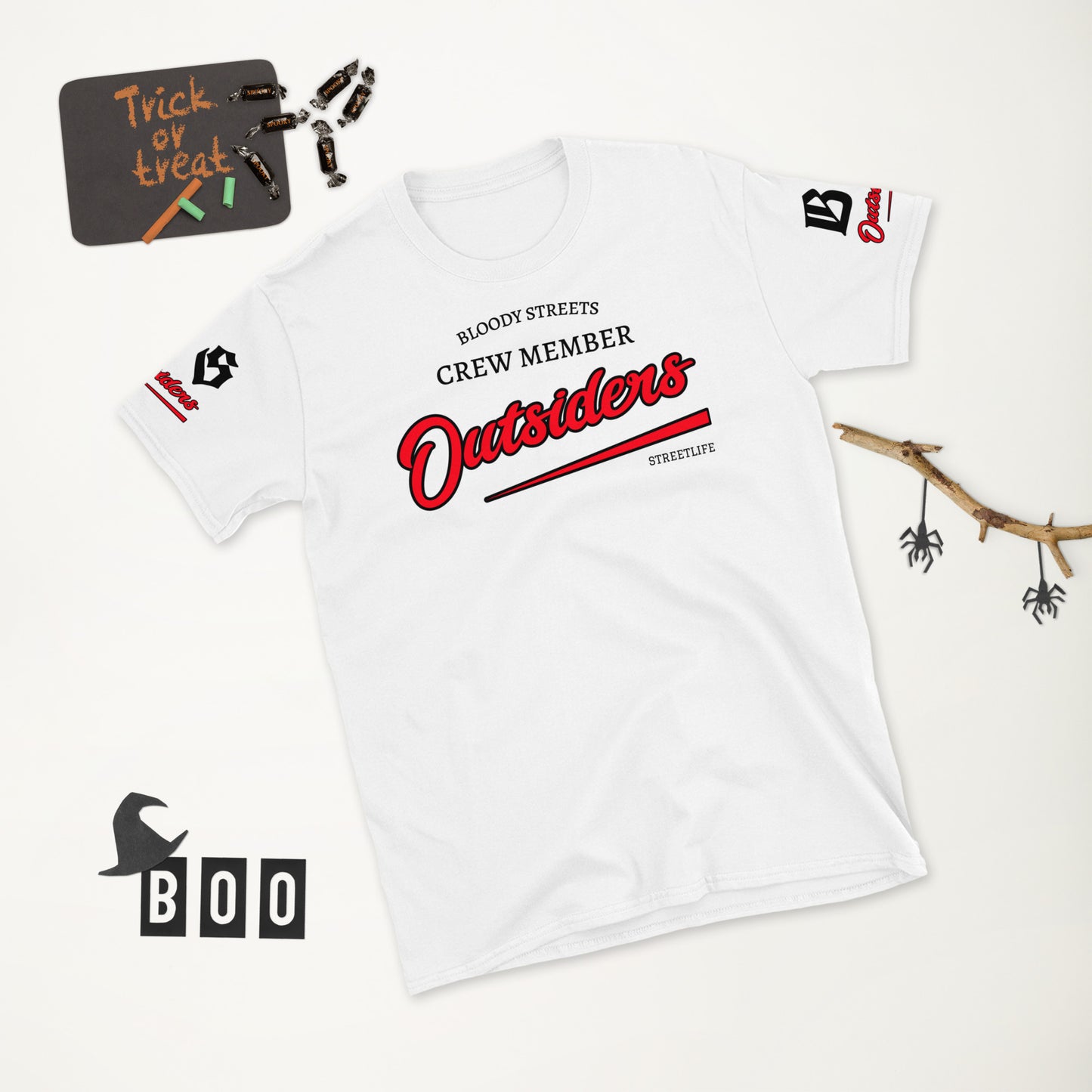 Streetwear T-Shirt Damen - BS OUTSIDERS - BLOODY-STREETS.DE Streetwear Herren und Damen Hoodies, T-Shirts, Pullis