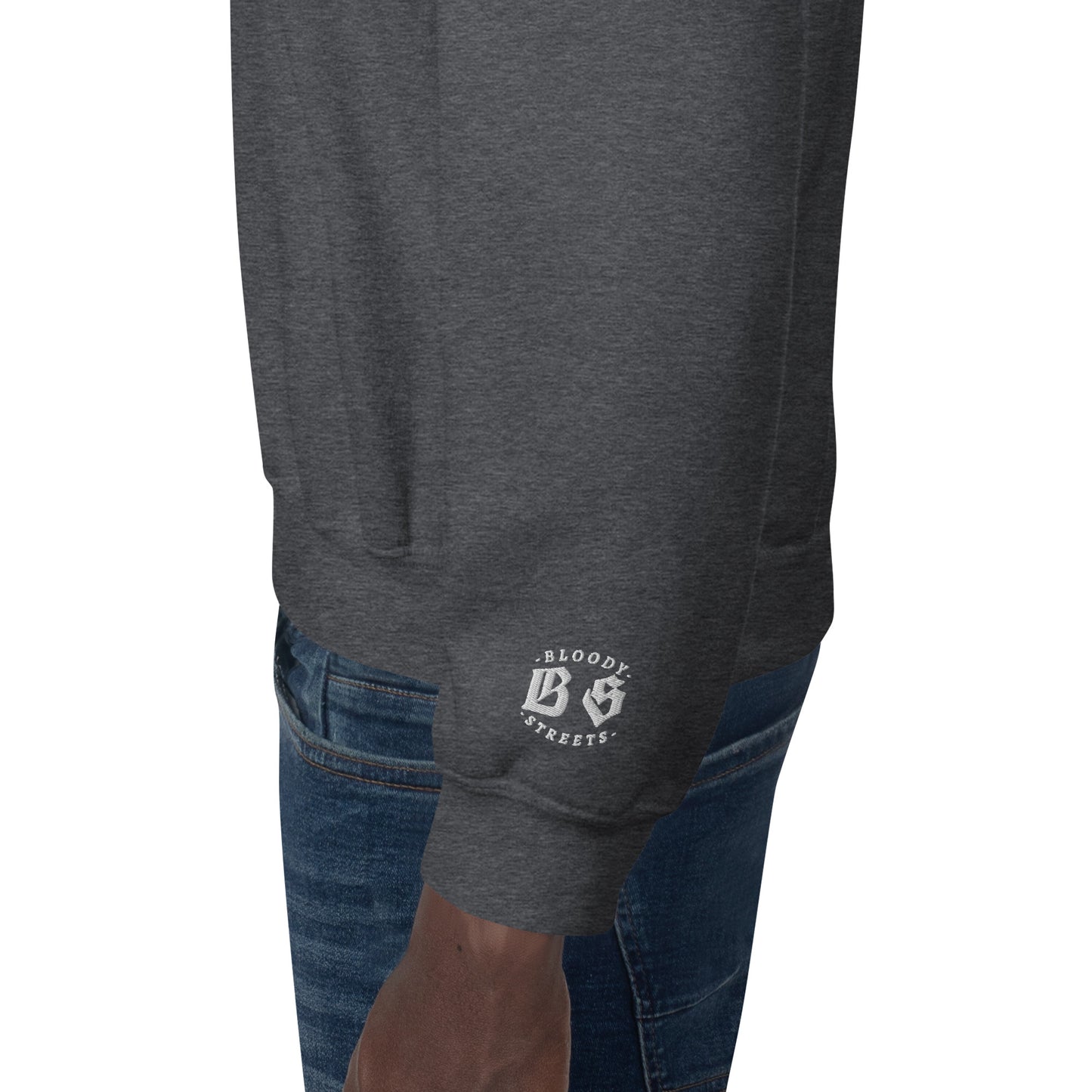 BLOODY STREETS "KING PIN" Unisex- STREETWEAR HOODIE - Premium Streetwear von BLOODY STREETS - jetzt nur 147 €! shoppe jetzt auf BLOODY STREETS
