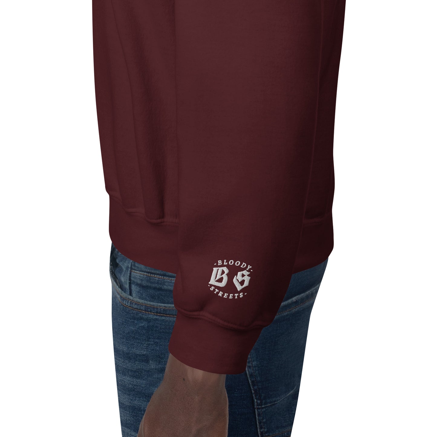 BLOODY STREETS "KING PIN" Unisex- STREETWEAR HOODIE - Premium Streetwear von BLOODY STREETS - jetzt nur 147 €! shoppe jetzt auf BLOODY STREETS