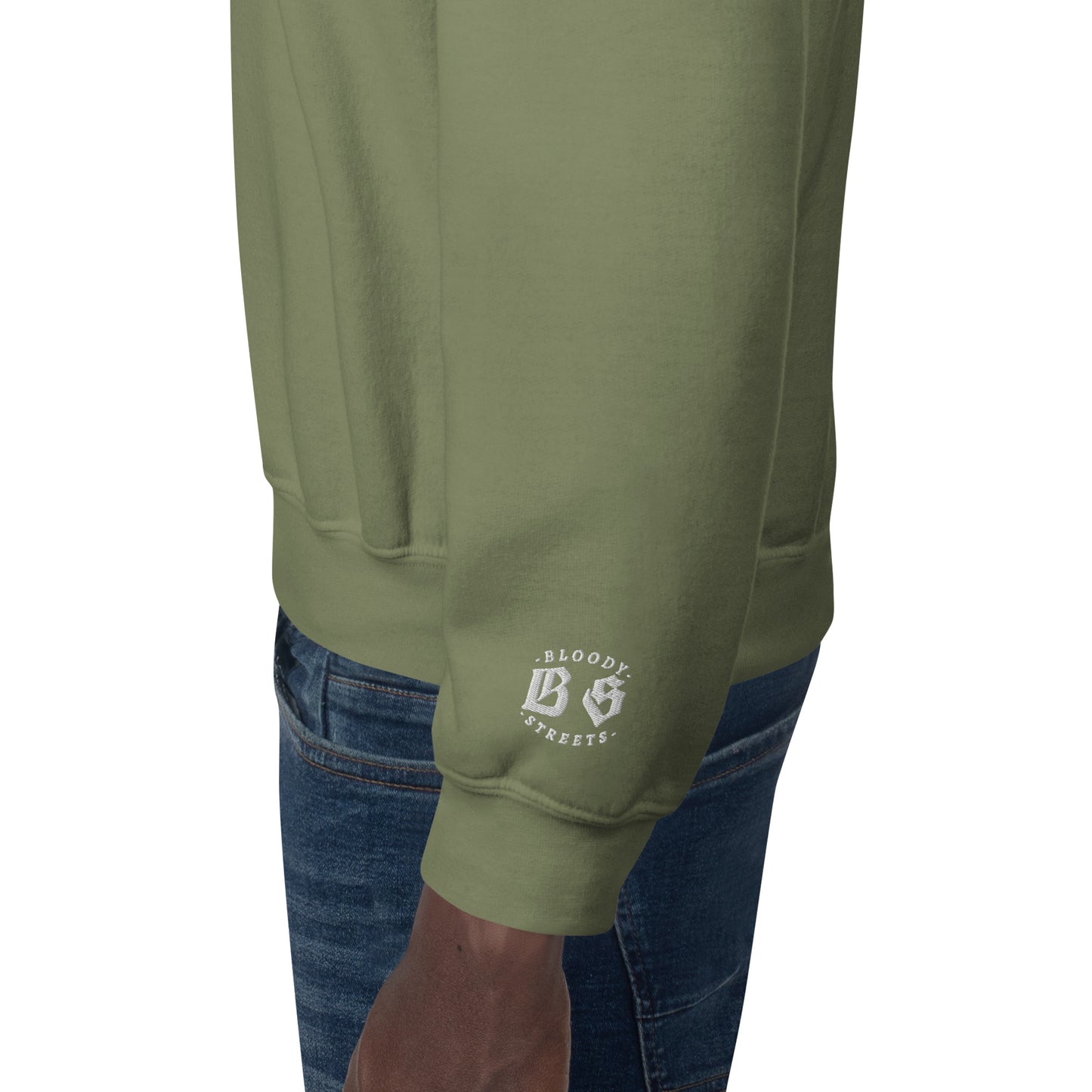 BLOODY STREETS "KING PIN" Unisex- STREETWEAR HOODIE - Premium Streetwear von BLOODY STREETS - jetzt nur 147 €! shoppe jetzt auf BLOODY STREETS