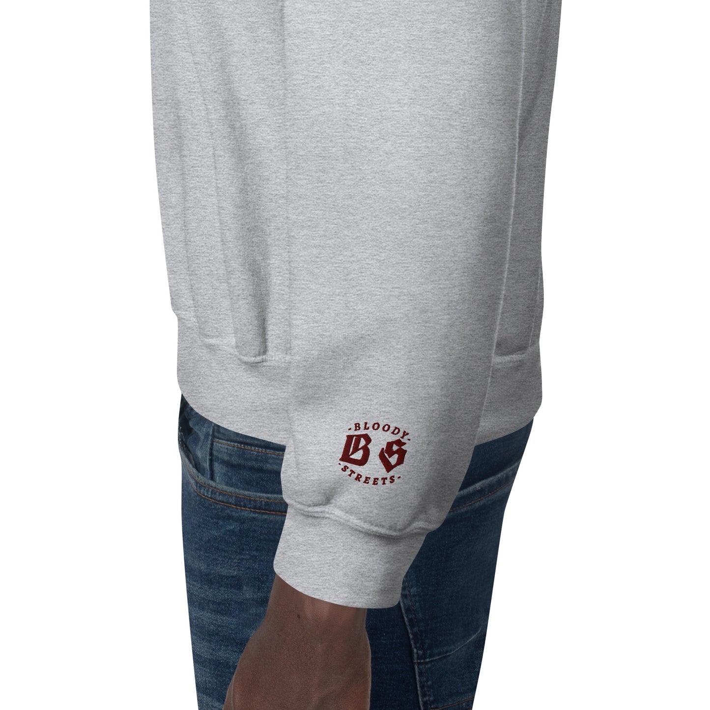 BLOODY STREETS "KING PIN" Unisex- STREETWEAR HOODIE - Premium Streetwear von BLOODY STREETS - jetzt nur 147 €! shoppe jetzt auf BLOODY STREETS