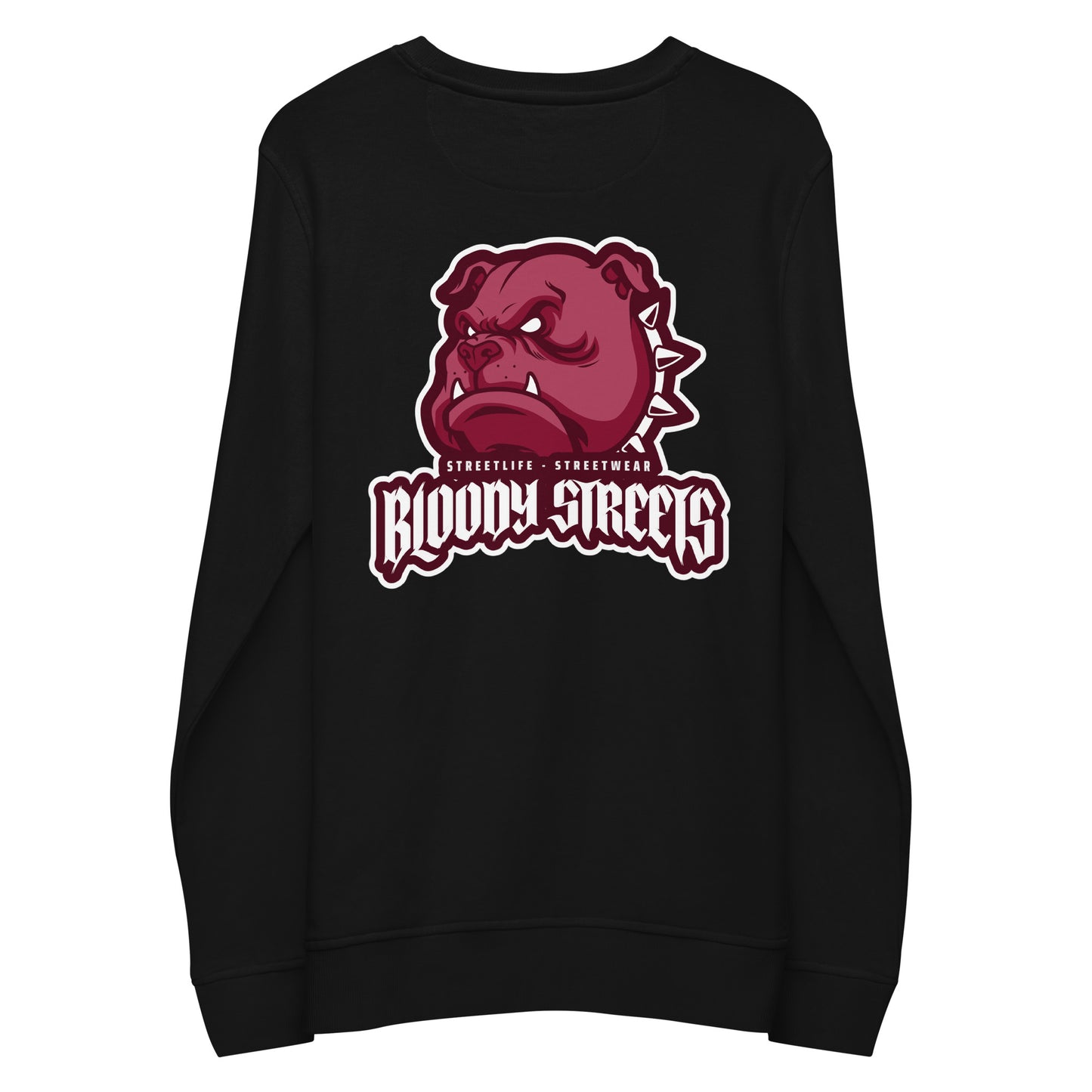 BLOODY STREETS - "BULL DOG" STREETWEAR BIO UNI SEX PULLI - Premium Streetwear von BLOODY STREETS - jetzt nur 119 €! shoppe jetzt auf BLOODY STREETS