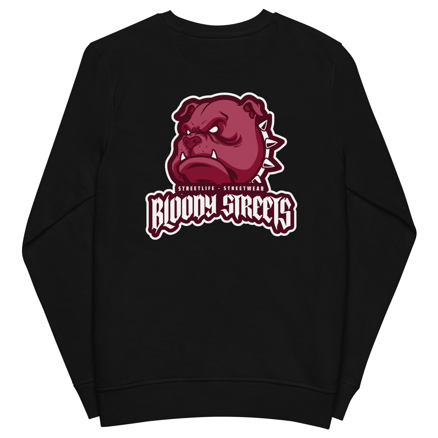 BLOODY STREETS - "BULL DOG" STREETWEAR BIO UNI SEX PULLI - Premium Streetwear von BLOODY STREETS - jetzt nur 119 €! shoppe jetzt auf BLOODY STREETS