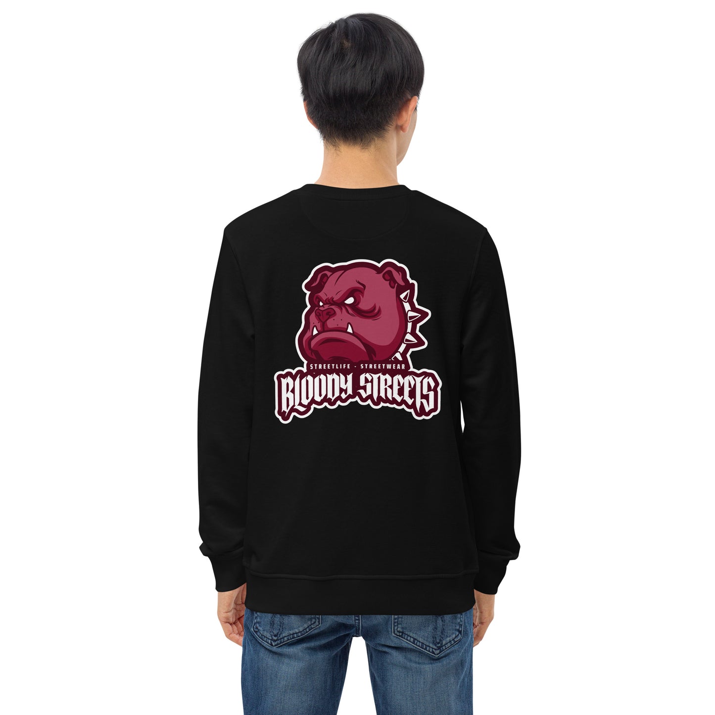BLOODY STREETS - "BULL DOG" STREETWEAR BIO UNI SEX PULLI - Premium von BLOODY STREETS - nur 119 €! Shoppe jetzt auf BLOODY STREETS