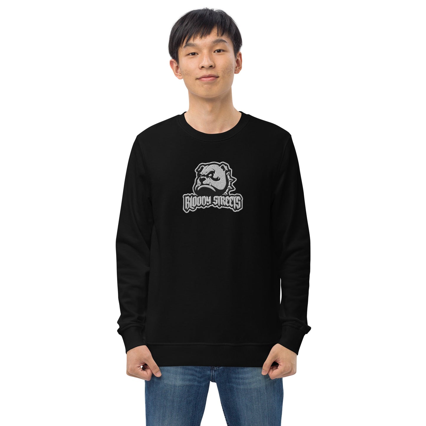 BLOODY STREETS - "BULL DOG" STREETWEAR BIO UNI SEX PULLI - Premium Streetwear von BLOODY STREETS - jetzt nur 119 €! shoppe jetzt auf BLOODY STREETS