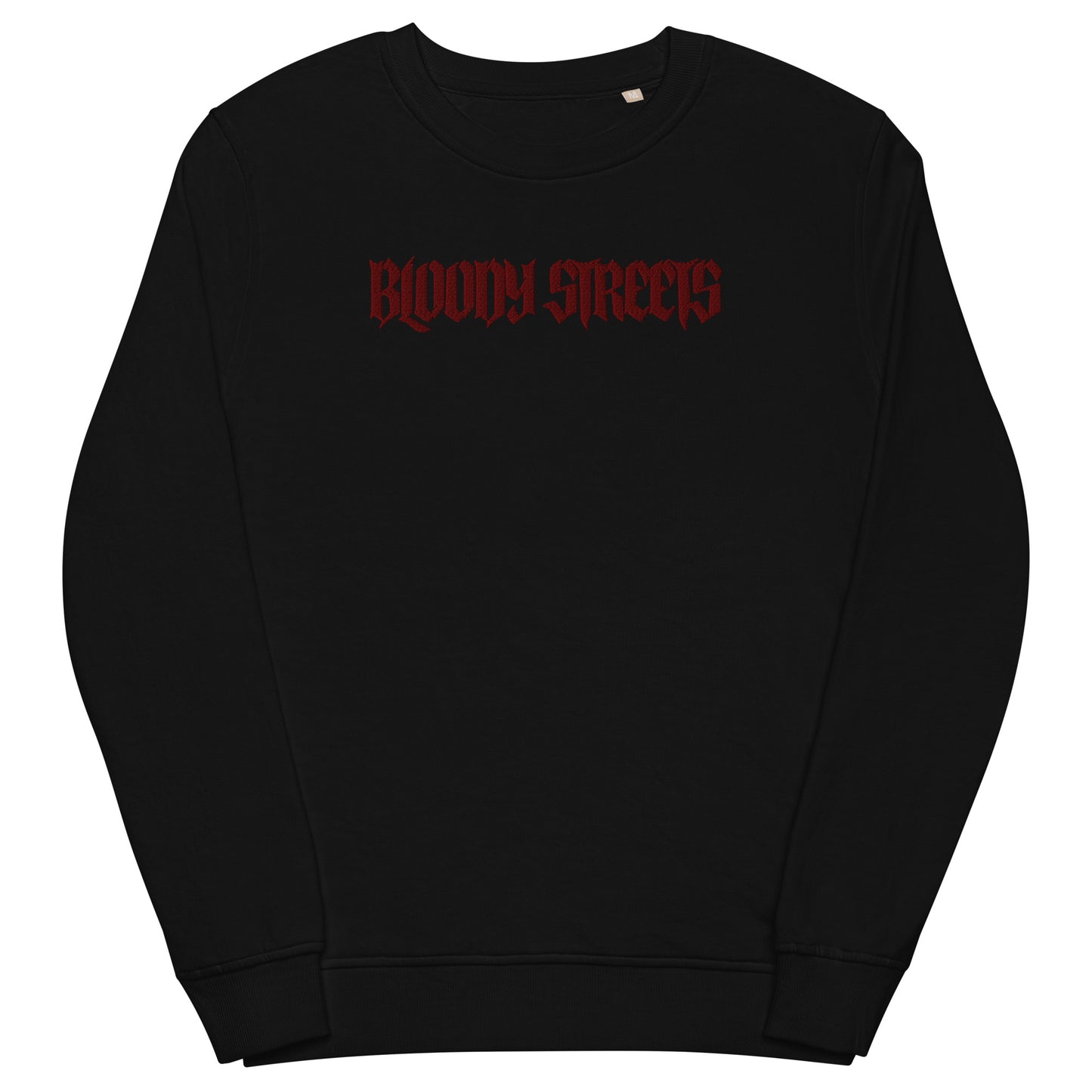 BLOODY STREETS "Classic" Streetwear Bio Pullover - BLOODY-STREETS.DE Streetwear Herren und Damen Hoodies, T-Shirts, Pullis