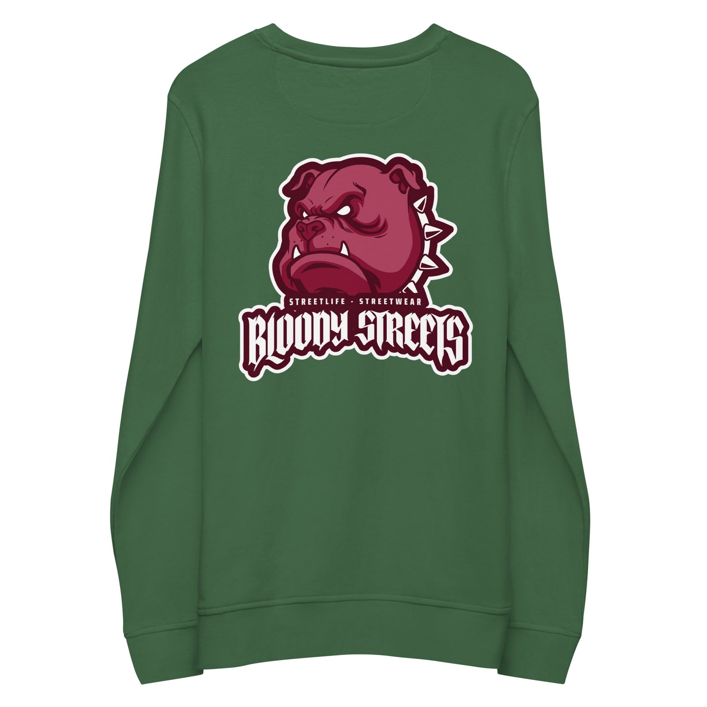 BLOODY STREETS - "BULL DOG" STREETWEAR BIO UNI SEX PULLI - Premium Streetwear von BLOODY STREETS - jetzt nur 119 €! shoppe jetzt auf BLOODY STREETS
