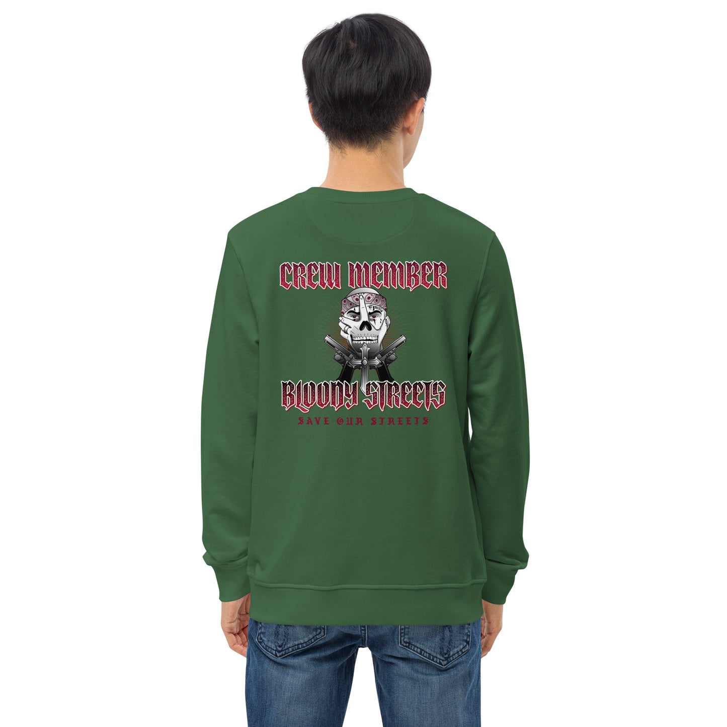 STREETS Bio Pullover HERREN - BLOODY-STREETS.DE Streetwear Herren und Damen Hoodies, T-Shirts, Pullis