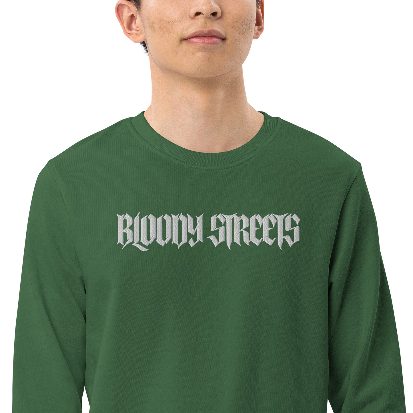 BLOODY STREETS "CLASSIC" STREETWEAR UNISEX BIO PULLI - Premium Streetwear von BLOODY STREETS - jetzt nur 66 €! shoppe jetzt auf BLOODY STREETS