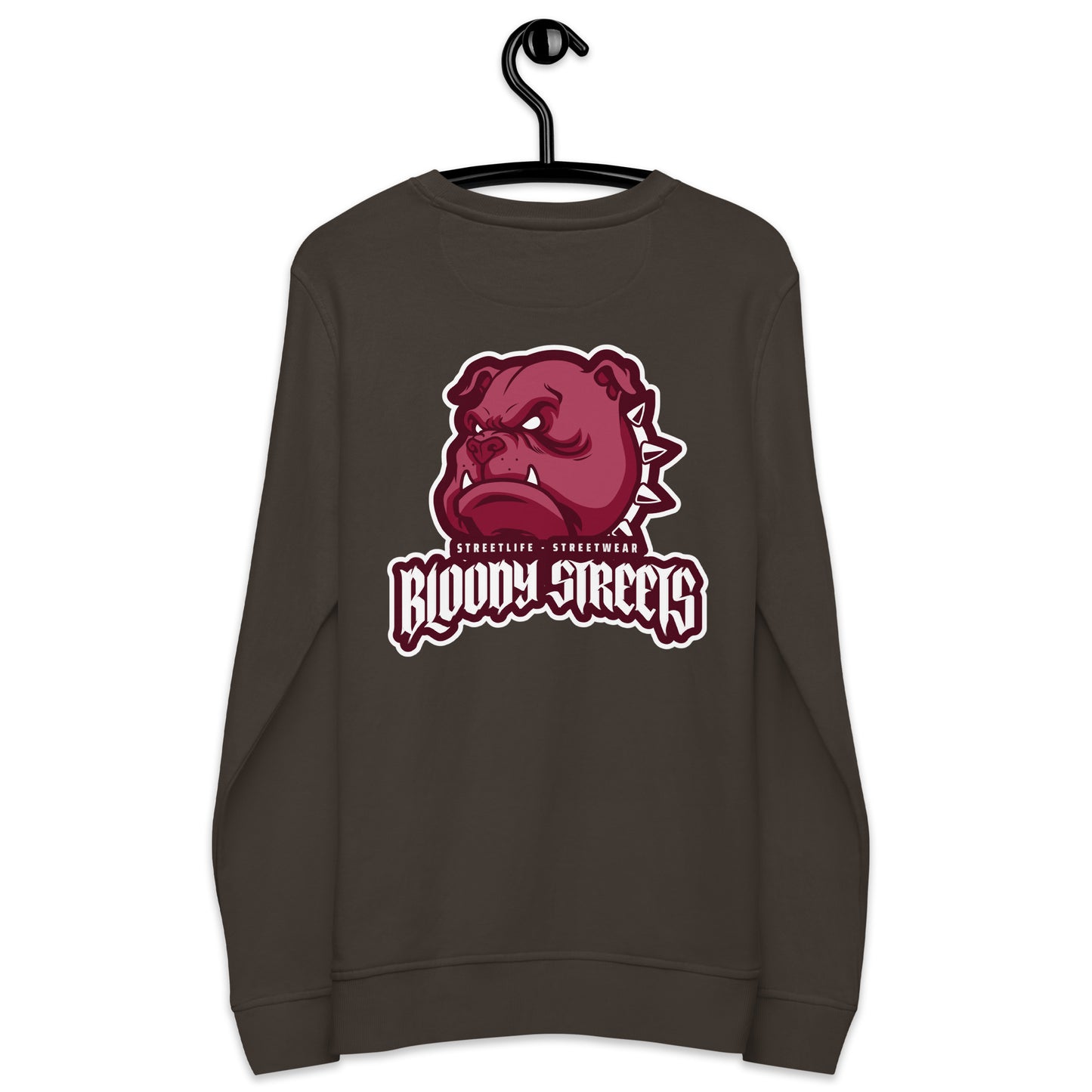 BLOODY STREETS - "BULL DOG" STREETWEAR BIO UNI SEX PULLI - Premium Streetwear von BLOODY STREETS - jetzt nur 119 €! shoppe jetzt auf BLOODY STREETS