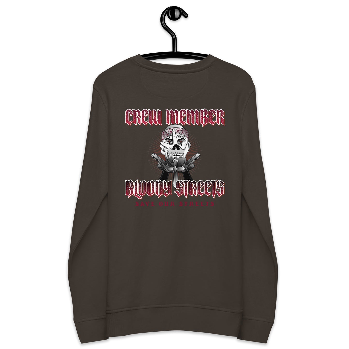 STREETS Bio Pullover HERREN - BLOODY-STREETS.DE Streetwear Herren und Damen Hoodies, T-Shirts, Pullis