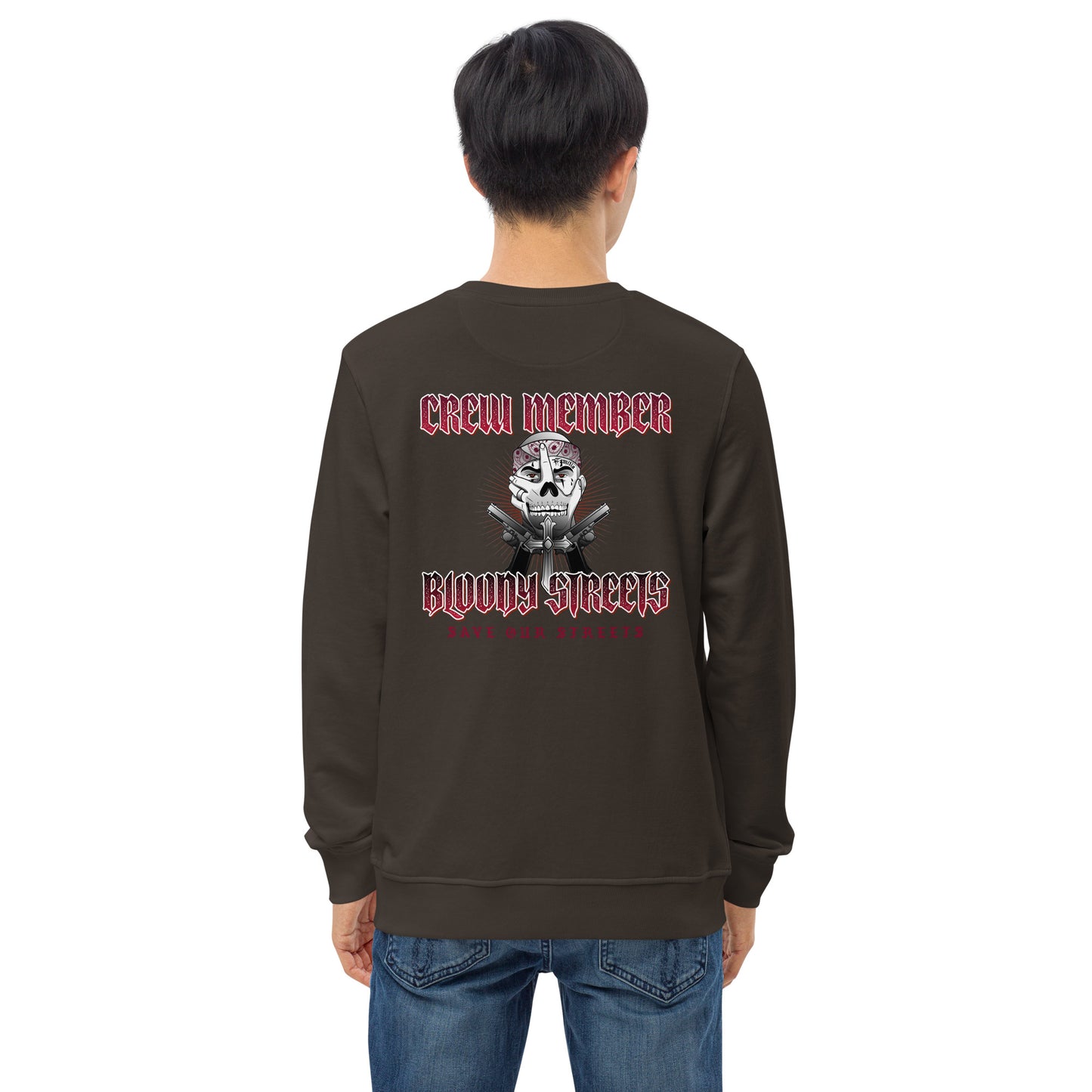 STREETS Bio Pullover HERREN - BLOODY-STREETS.DE Streetwear Herren und Damen Hoodies, T-Shirts, Pullis