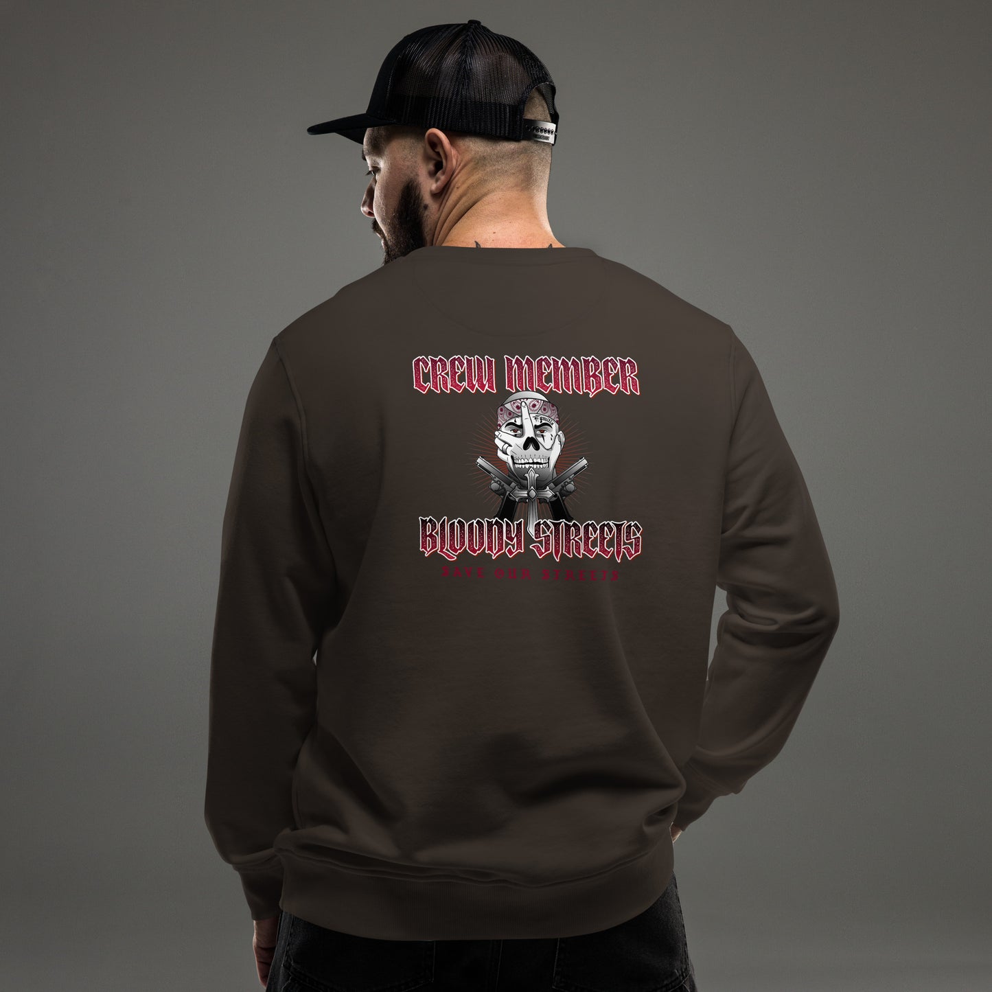 STREETS Bio Pullover HERREN - BLOODY-STREETS.DE Streetwear Herren und Damen Hoodies, T-Shirts, Pullis