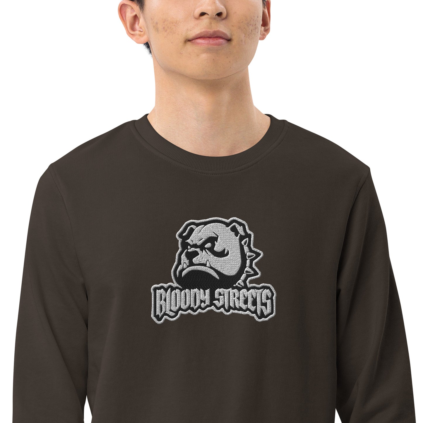BLOODY STREETS - "BULL DOG" STREETWEAR BIO UNI SEX PULLI - Premium Streetwear von BLOODY STREETS - jetzt nur 119 €! shoppe jetzt auf BLOODY STREETS
