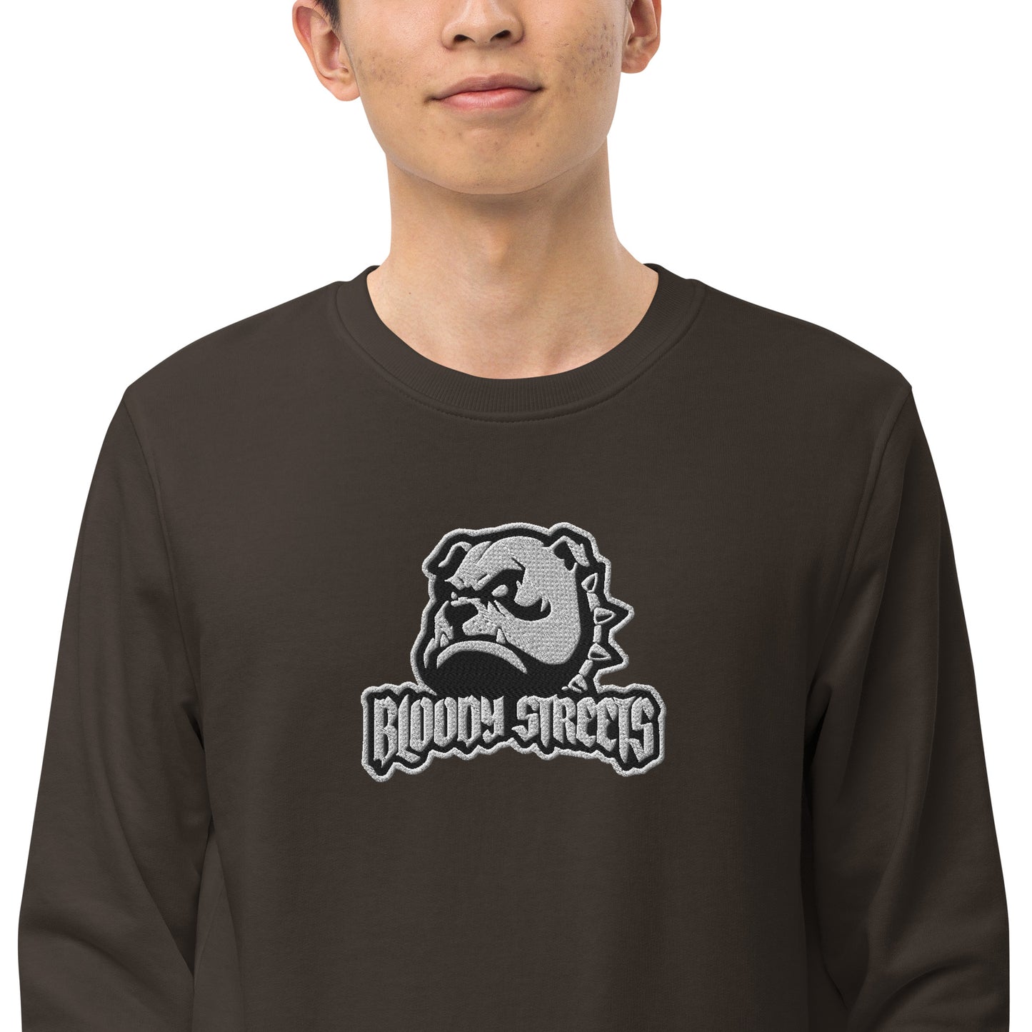 BLOODY STREETS - "BULL DOG" STREETWEAR BIO UNI SEX PULLI - Premium Streetwear von BLOODY STREETS - jetzt nur 119 €! shoppe jetzt auf BLOODY STREETS