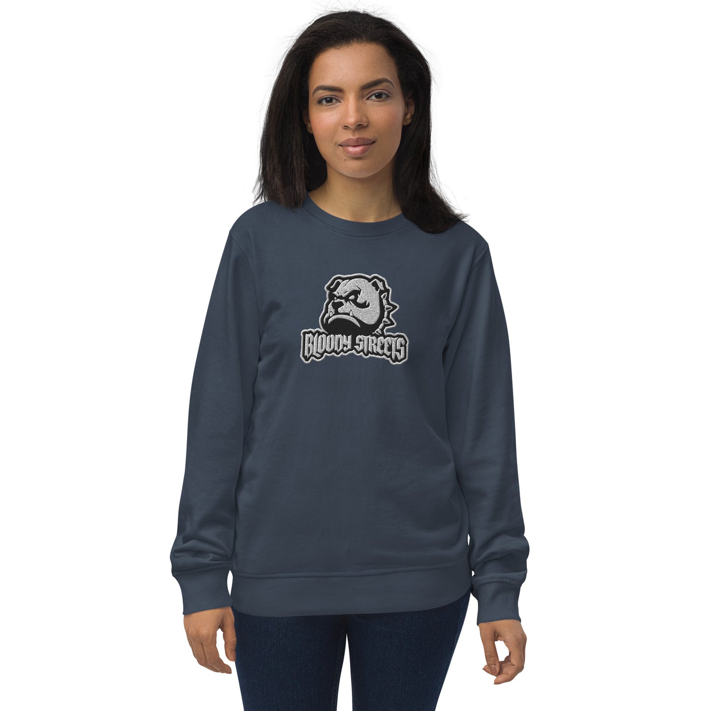 BLOODY STREETS - "BULL DOG" STREETWEAR BIO UNI SEX PULLI - Premium Streetwear von BLOODY STREETS - jetzt nur 119 €! shoppe jetzt auf BLOODY STREETS