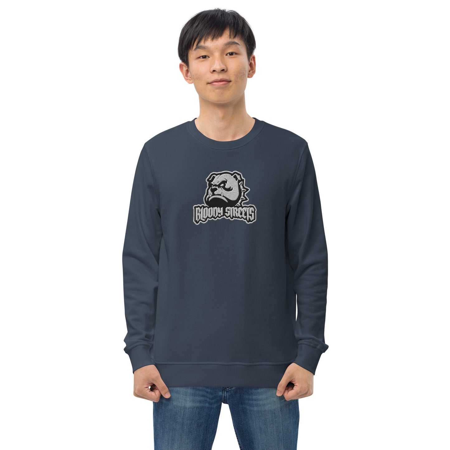 BLOODY STREETS - "BULL DOG" STREETWEAR BIO UNI SEX PULLI - Premium Streetwear von BLOODY STREETS - jetzt nur 119 €! shoppe jetzt auf BLOODY STREETS