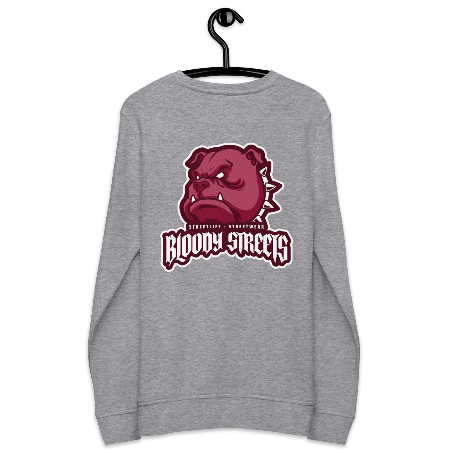 BLOODY STREETS - "BULL DOG" STREETWEAR BIO UNI SEX PULLI - Premium Streetwear von BLOODY STREETS - jetzt nur 119 €! shoppe jetzt auf BLOODY STREETS