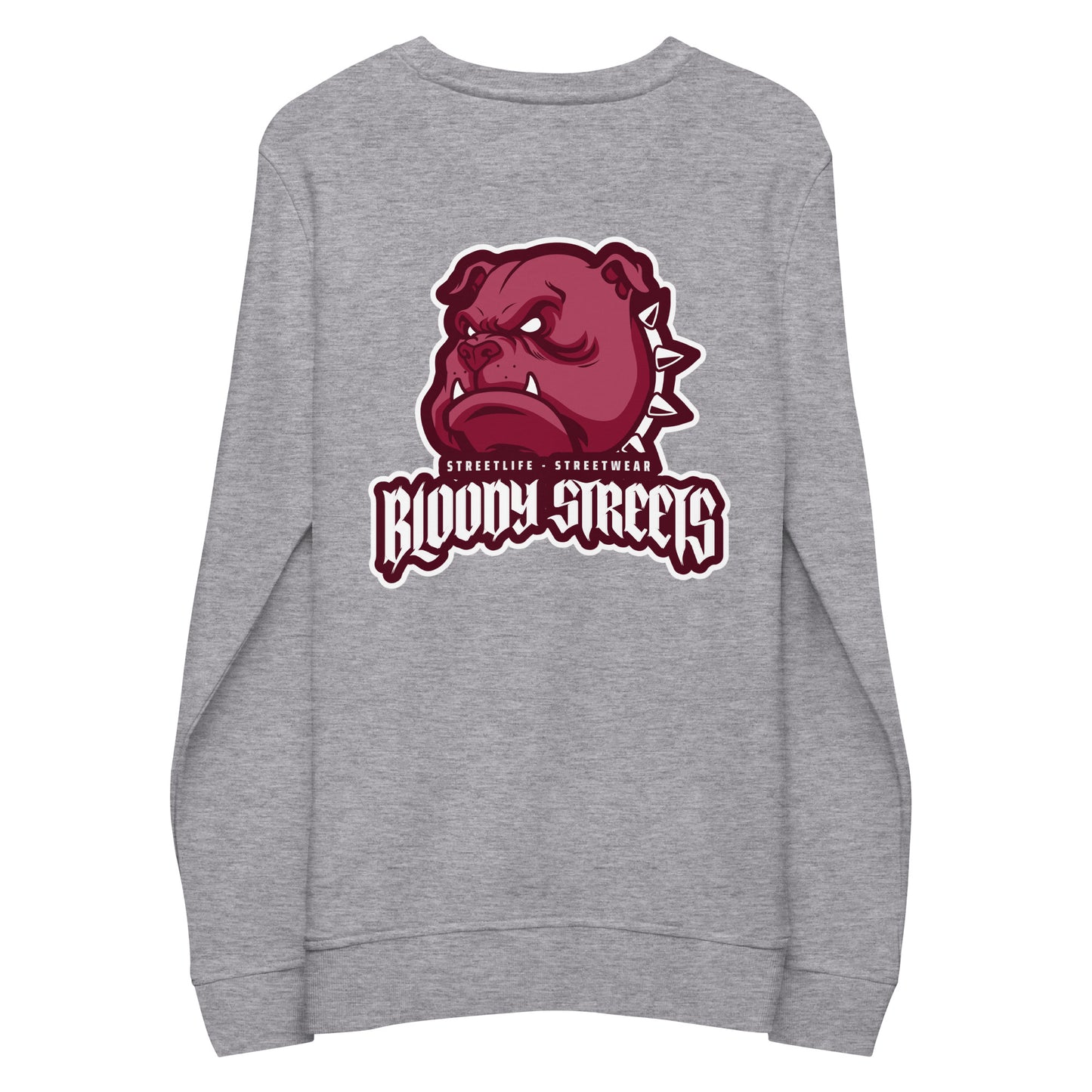 BLOODY STREETS - "BULL DOG" STREETWEAR BIO UNI SEX PULLI - Premium Streetwear von BLOODY STREETS - jetzt nur 119 €! shoppe jetzt auf BLOODY STREETS