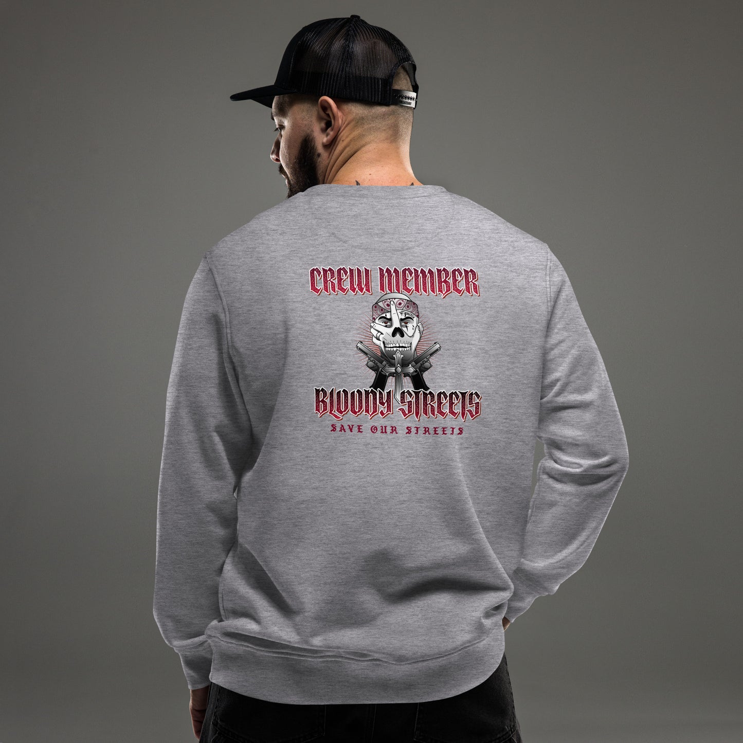STREETS Bio Pullover HERREN - BLOODY-STREETS.DE Streetwear Herren und Damen Hoodies, T-Shirts, Pullis