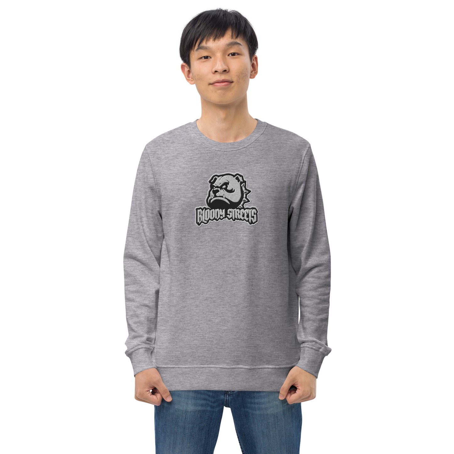 BLOODY STREETS - "BULL DOG" STREETWEAR BIO UNI SEX PULLI - Premium Streetwear von BLOODY STREETS - jetzt nur 119 €! shoppe jetzt auf BLOODY STREETS