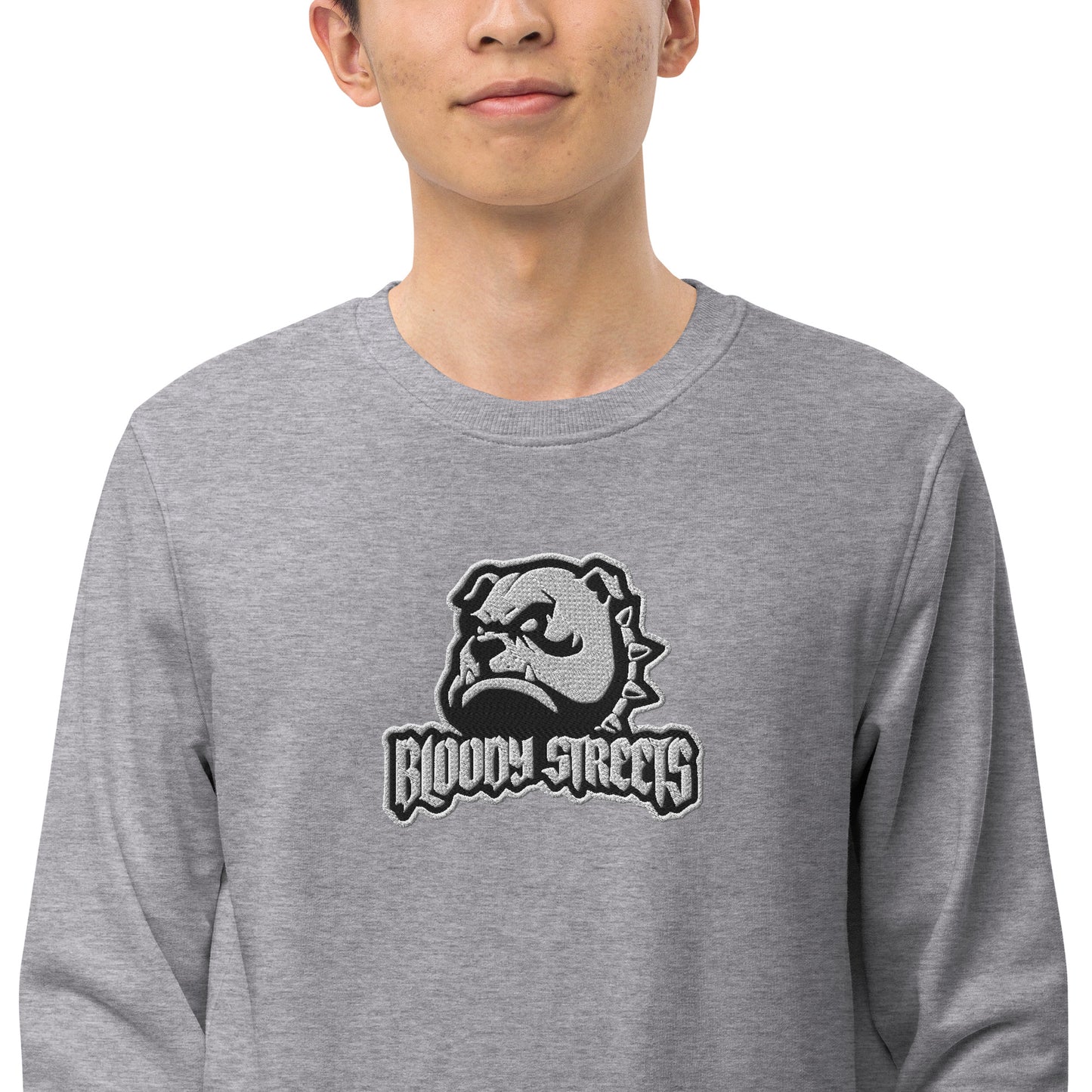 BLOODY STREETS - "BULL DOG" STREETWEAR BIO UNI SEX PULLI - Premium Streetwear von BLOODY STREETS - jetzt nur 119 €! shoppe jetzt auf BLOODY STREETS
